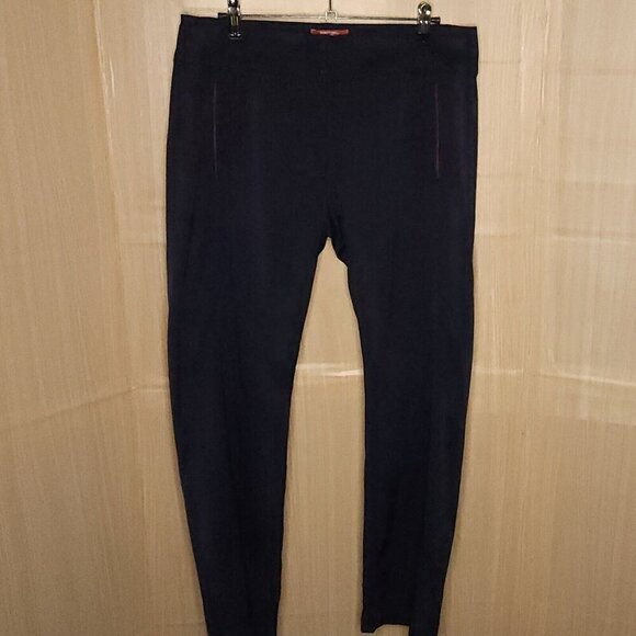 Antigua Desert Dry Navy Pants Red Piping 6 - Picture 3 of 11